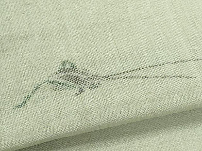 平和屋着物＊夏物　彩芭蕉布　夏虫　証紙付き　正絹　逸品　CABH0925ou