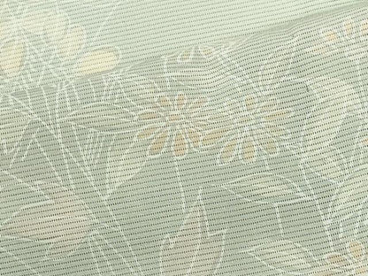 平和屋着物＊夏物　訪問着　絽　草花文　暈し染め　正絹　逸品　CABH0932ou
