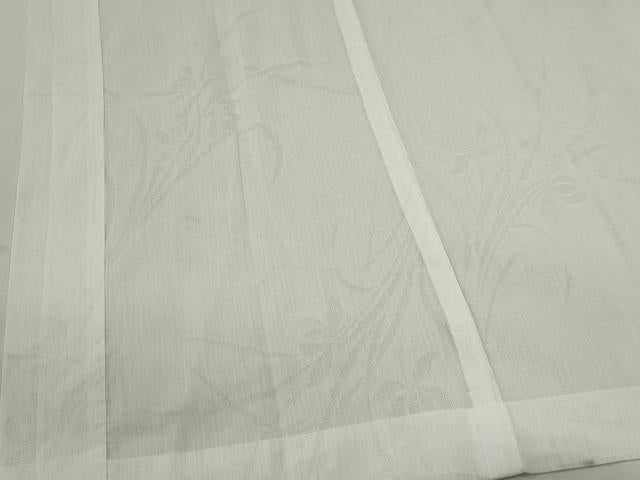 平和屋着物＊夏物　長襦袢　草花文紗　洗える着物　CABH0935ou