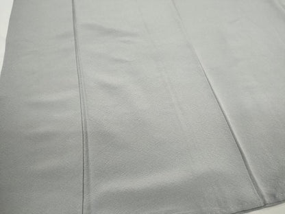 平和屋着物■上質な色無地　灰青色　正絹　逸品　CABH1079ou
