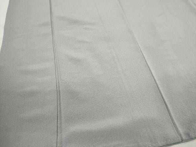 平和屋着物■上質な色無地　灰青色　正絹　逸品　CABH1079ou