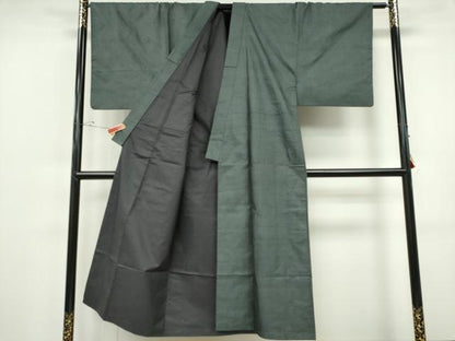 平和屋着物■男性　本場大島紬　100亀甲　総詰め　正絹　逸品　CABH1098ou