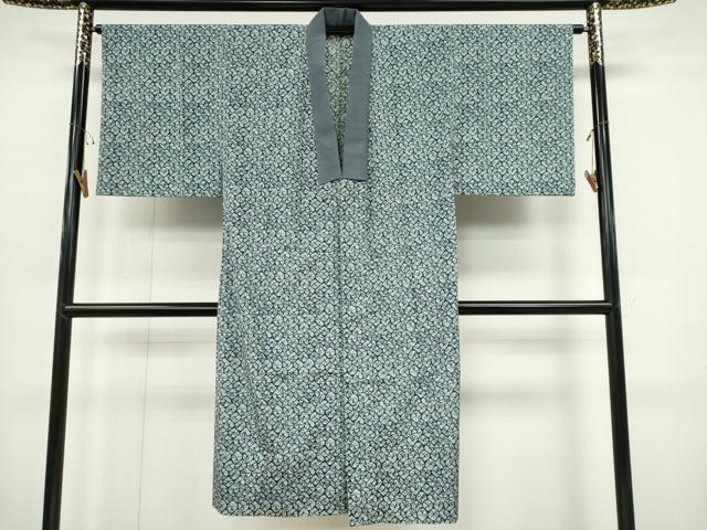 平和屋着物■男性　長襦袢　無双仕立て　鹿の子文様　三越扱い　正絹　逸品　CABH1105ou