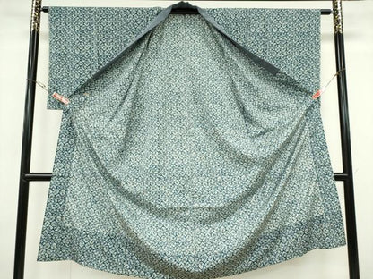 平和屋着物■男性　長襦袢　無双仕立て　鹿の子文様　三越扱い　正絹　逸品　CABH1105ou