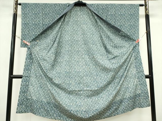 平和屋着物■男性　長襦袢　無双仕立て　鹿の子文様　三越扱い　正絹　逸品　CABH1105ou