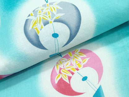 平和屋着物∴夏物 浴衣 風鈴 日本製 綿 逸品 CABH1212ng