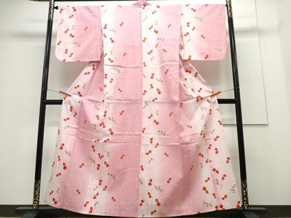平和屋着物∴夏物　浴衣　金魚　綿　逸品　CABH1216ng