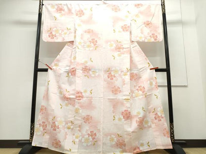 平和屋着物∴夏物　ファッションデザイナー 花井幸子　YUKIKO HANAI 　浴衣　撫子　綿　逸品　CABH1230ng