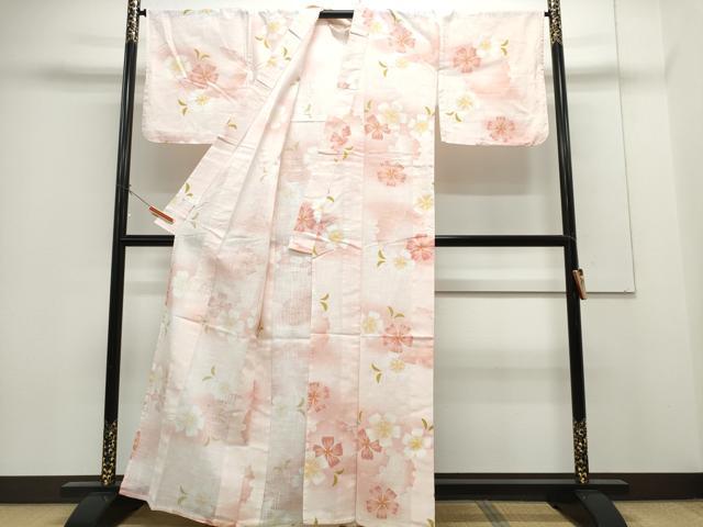 平和屋着物∴夏物　ファッションデザイナー 花井幸子　YUKIKO HANAI 　浴衣　撫子　綿　逸品　CABH1230ng