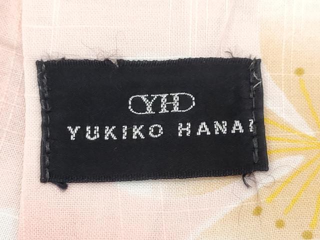 平和屋着物∴夏物　ファッションデザイナー 花井幸子　YUKIKO HANAI 　浴衣　撫子　綿　逸品　CABH1230ng