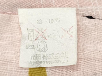 平和屋着物∴夏物　ファッションデザイナー 花井幸子　YUKIKO HANAI 　浴衣　撫子　綿　逸品　CABH1230ng