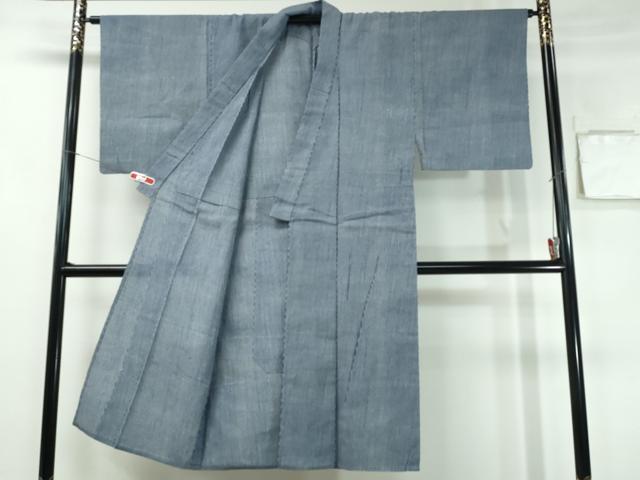 平和屋着物∴夏物　男性　浴衣　縞　綿　逸品　CABH1275ng