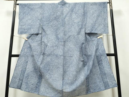 平和屋着物∴夏物　男性　浴衣　有松鳴海絞り　三浦絞り　綿　逸品　CABH1297ng