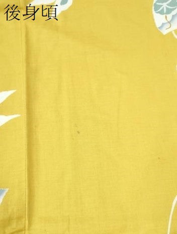 平和屋着物∴夏物　浴衣　注染　金魚　風鈴　綿　逸品　CABH1303ng