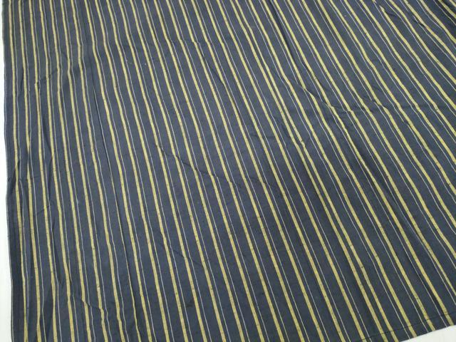 平和屋着物∴夏物　浴衣　縞　綿　逸品　CABH1313ng