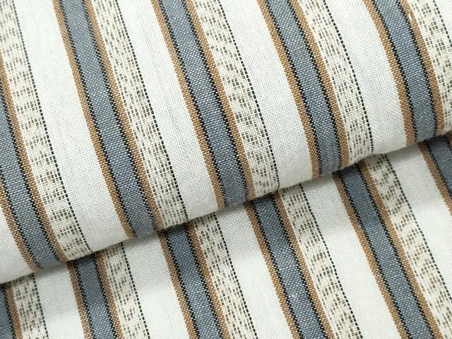 平和屋着物∴夏物　男性　浴衣　縞　綿　逸品　CABH1330ng