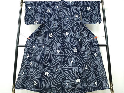 平和屋着物∴夏物　浴衣　有松鳴海絞り　綿　逸品　CABH1367ng