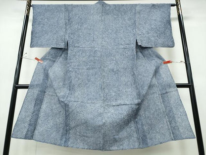 平和屋着物∴夏物　男性　浴衣　有松鳴海絞り　三浦絞り　綿　逸品　CABH1368ng