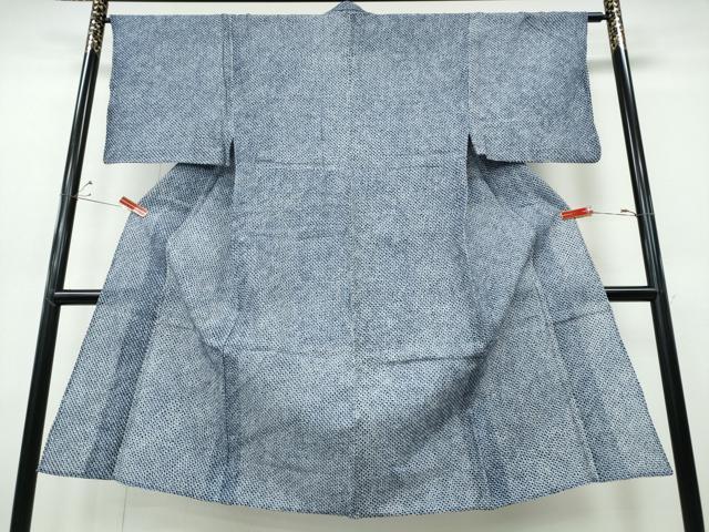 平和屋着物∴夏物　男性　浴衣　有松鳴海絞り　三浦絞り　綿　逸品　CABH1368ng
