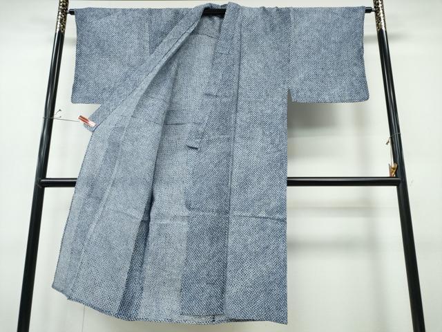 平和屋着物∴夏物　男性　浴衣　有松鳴海絞り　三浦絞り　綿　逸品　CABH1368ng