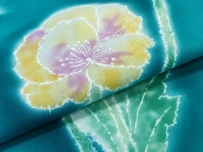 平和屋着物∴夏物　ファッションブランド　hiromichi nakano　ヒロミチナカノ　浴衣　草花文　綿　逸品　CABH1385ng