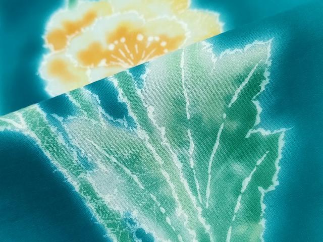 平和屋着物∴夏物　ファッションブランド　hiromichi nakano　ヒロミチナカノ　浴衣　草花文　綿　逸品　CABH1385ng