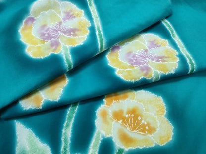 平和屋着物∴夏物　ファッションブランド　hiromichi nakano　ヒロミチナカノ　浴衣　草花文　綿　逸品　CABH1385ng