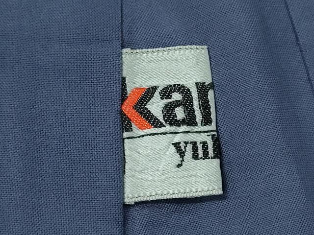 平和屋着物∴世界的ファッションデザイナー　山本寛斎　kansaiブランド　夏物　浴衣　舞桜　綿　逸品　CABH1388ng