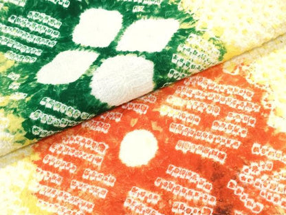 平和屋着物∴夏物　浴衣　有松鳴海絞り　舞花間道　綿　逸品　CABH1417ng