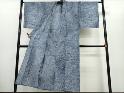 平和屋着物∴夏物　男性　浴衣　有松鳴海絞り　三浦絞り　綿　逸品　CABH1421ng
