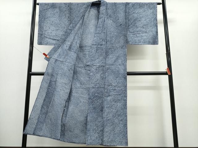 平和屋着物∴夏物　男性　浴衣　有松鳴海絞り　三浦絞り　綿　逸品　CABH1421ng