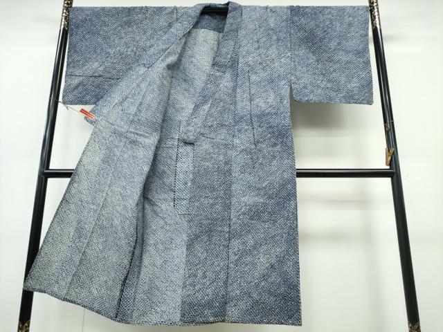 平和屋着物∴夏物　男性　浴衣　有松鳴海絞り　三浦絞り　綿　逸品　CABH1433ng