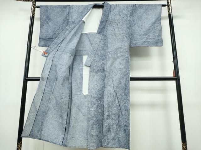 平和屋着物∴夏物　男性　浴衣　有松鳴海絞り　三浦絞り　綿　逸品　CABH1436ng