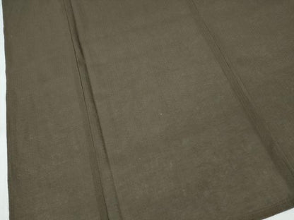 平和屋着物∴夏物　男性　浴衣　めんあさしじら　媚茶色　綿麻　逸品　新品　CABH1437ng