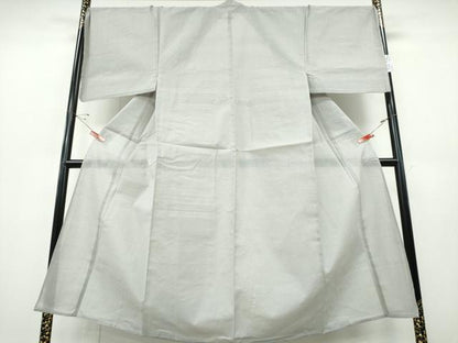 平和屋着物∴夏物　男性　浴衣　めんあさしじら　霞色　綿麻　逸品　新品　CABH1446ng