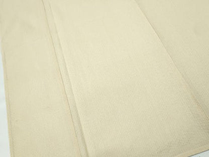 平和屋着物∴夏物　男性　浴衣　めんあさしじら　練色　綿麻　逸品　新品　CABH1447ng