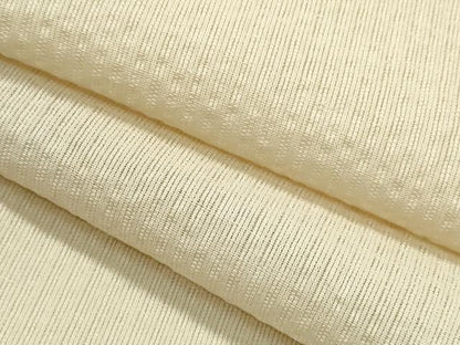 平和屋着物∴夏物　男性　浴衣　めんあさしじら　練色　綿麻　逸品　新品　CABH1449ng