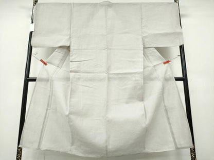 平和屋着物∴夏物　男性　浴衣　しじら織　素色　綿　逸品　新品　CABH1459ng