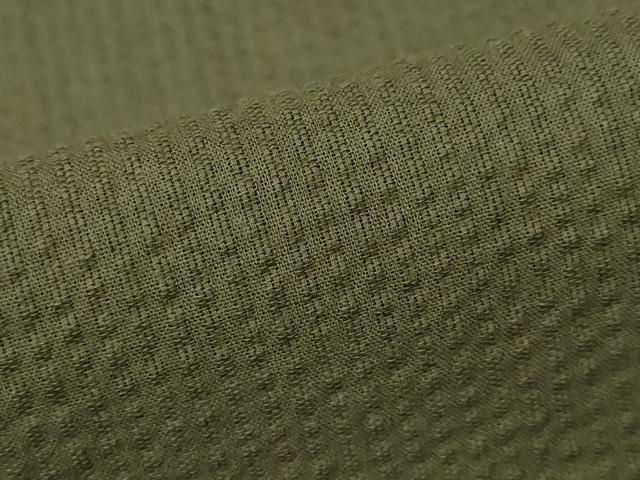 平和屋着物∴夏物　男性　浴衣　しじら織　海松色　綿　逸品　新品　CABH1461ng