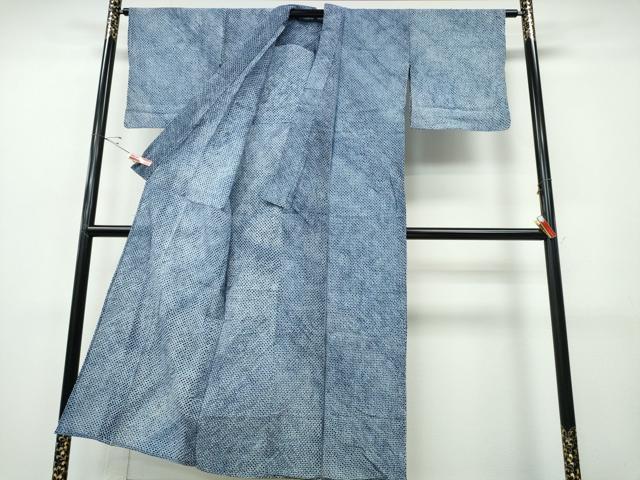 平和屋着物∴夏物　浴衣　有松鳴海絞り　三浦絞り　綿　逸品　CABH1495ng