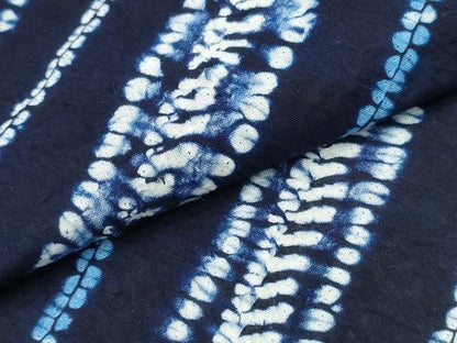 平和屋着物∴夏物　浴衣　有松鳴海絞り　斜線文　綿　逸品　CABH1513ng