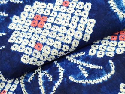 平和屋着物∴夏物 浴衣 有松鳴海絞り 紫陽花 綿 逸品 CABH1516ng