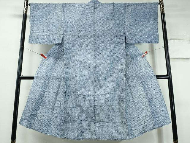 平和屋着物∴夏物 男性 浴衣 有松鳴海絞り 三浦絞り 綿 逸品 CABH1529ng