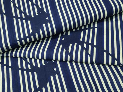 平和屋着物∴夏物 浴衣 燕 縞 綿 逸品 CABH1540ng