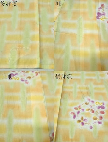 平和屋着物∴夏物　ファッションブランド　hiromichi nakano　ヒロミチナカノ　浴衣　花丸文　逸品　CABH1558ng