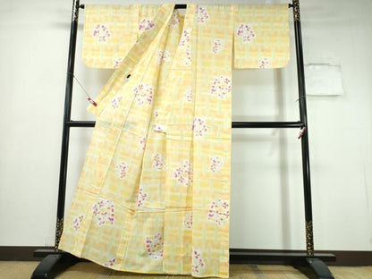 平和屋着物∴夏物　ファッションブランド　hiromichi nakano　ヒロミチナカノ　浴衣　花丸文　逸品　CABH1558ng