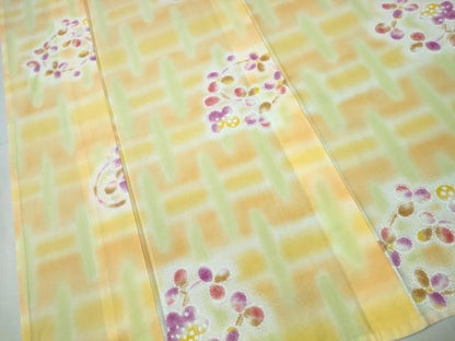 平和屋着物∴夏物　ファッションブランド　hiromichi nakano　ヒロミチナカノ　浴衣　花丸文　逸品　CABH1558ng