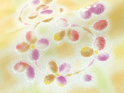 平和屋着物∴夏物　ファッションブランド　hiromichi nakano　ヒロミチナカノ　浴衣　花丸文　逸品　CABH1558ng