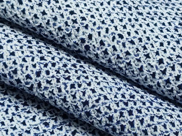 平和屋着物∴夏物　男性　浴衣　有松鳴海絞り　三浦絞り　綿　逸品　CABH1590ng