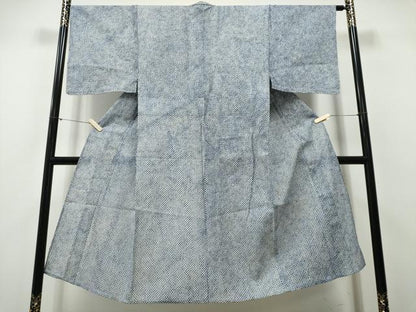 平和屋着物∴夏物　男性　浴衣　有松鳴海絞り　三浦絞り　綿　逸品　CABH1598ng
